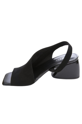 Molke Sandal, Black Suede