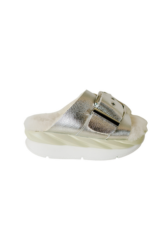 Mellow Laze Sandals, Silver