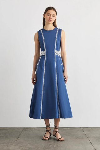 Sloane Dress, French Blue