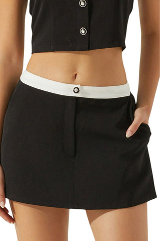 Rory Skort, Black White
