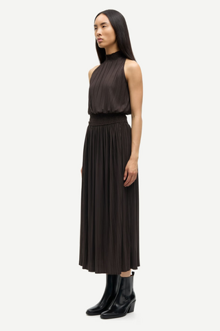 Uma Dress, Black Coffee
