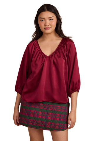 Beatrice Top, Beet Red