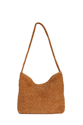Serena Bag, Copper Suede