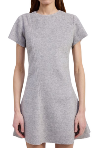 Carrington Mini Dress, Gray