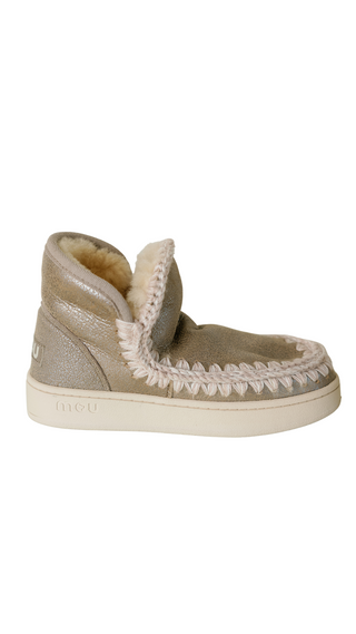 Eskimo Sneaker Bootie, Stone Metallic