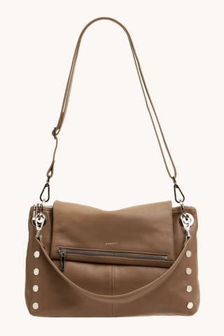VIP Grand Handbag, Dune/Silver