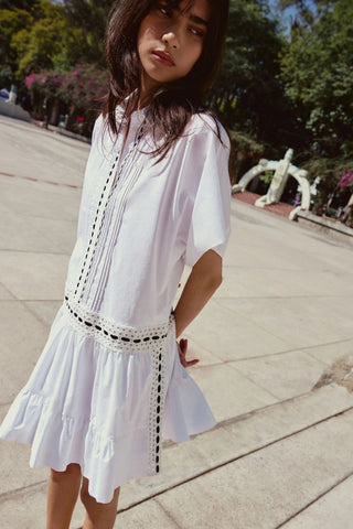 Jasmine Dress, White