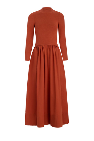 Barrett Dress, Russet