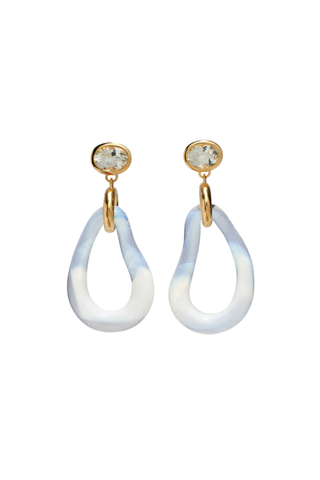 Galina Earrings, Opalescent