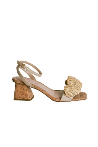 Tiann Sandal, Natural Raffia