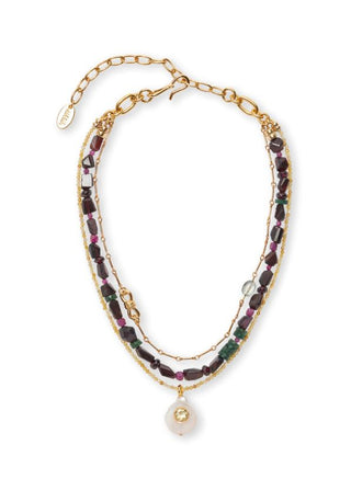 Athena Necklace, Midnight