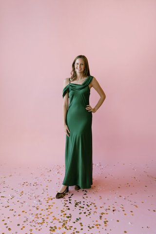 Analeia Dress, Winter Pine