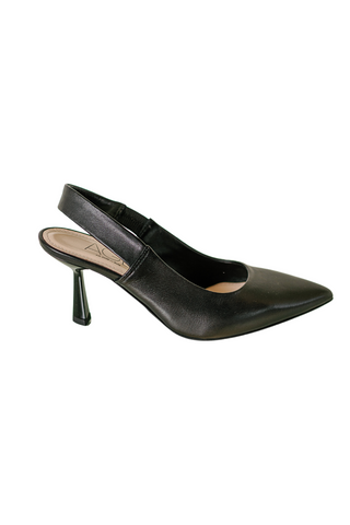 Alla Slingback Heels, Nero