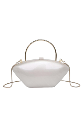 Guliana Evening Bag, Ivory