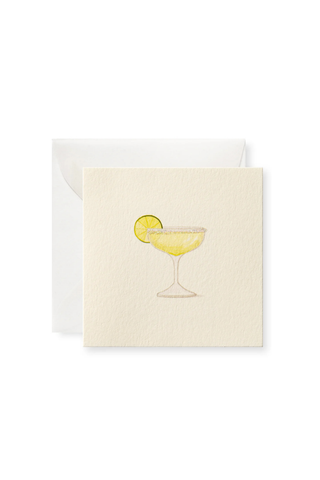 Karen Adams Gift Enclosure card with hand-glittered artwork, foil accents, vellum envelope, and luxe letterpress detailing