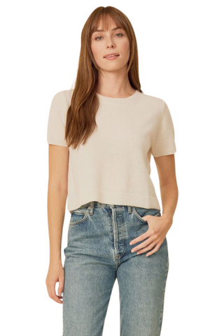 Kadri Cashmere Tee, Ivory