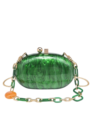 Tamberla Evening Bag, Emerald