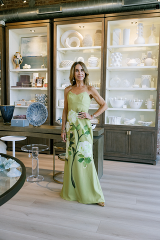 lime green strapless dress Slaydiva Pleated Decor Solid Color Strapless Maxi Dress, Fashion Design For Vacation Strapless Dress Lime Green Dress Woman Dress Smocked Dress