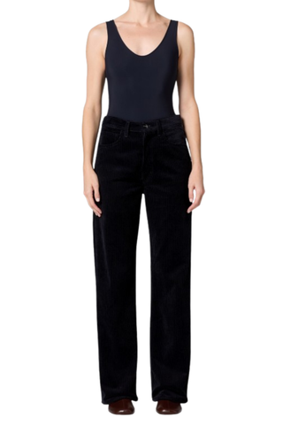 AGOLDE Vintage Loose Corduroy pants in Obscura with a relaxed fit, loose full-length leg, and soft corduroy texture.