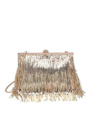 Celestia Evening Bag, Gold