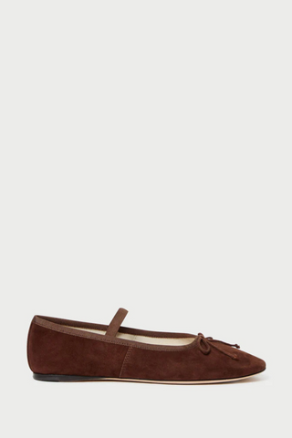 Leonie Ballet Flat, Espresso