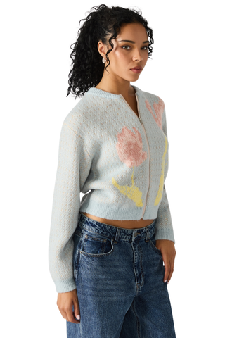 Jena Sweater Jacket, Multi