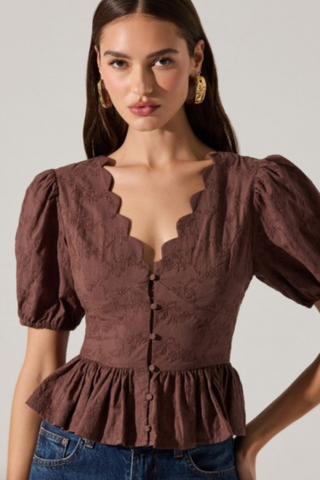 Arely Top, Brown