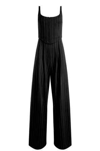 Rebecca Jumpsuit, Black/Off White