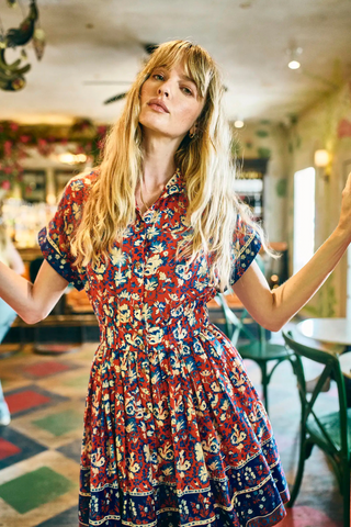 Howard Dress, Tapestry Floral