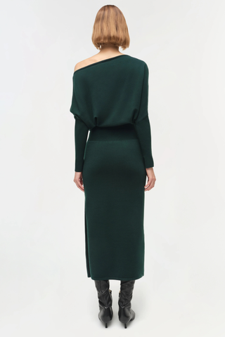 Janese Midi Dress, Emerald