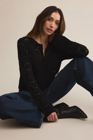 Rosalyn Cardigan, Black