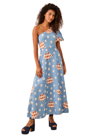 Carmen Dress, Rising Tide