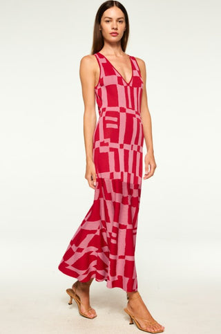 Brenna Dress, Pink