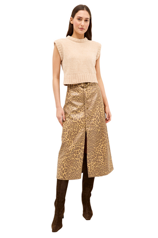 Chelsea Skirt, Leopard