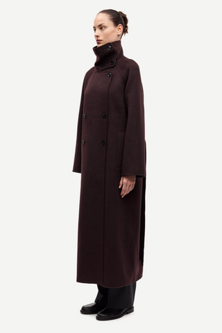Sahanne Coat, Black Coffee