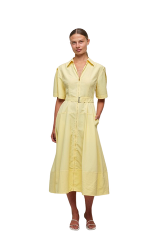 Meredith Midi Dress, Buttercream