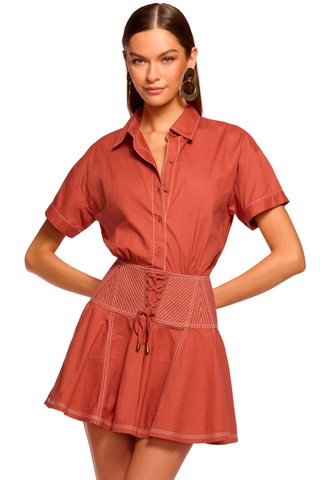 Georgia Dress, Amber