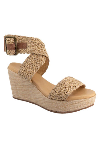 Isabel Wedge, Natural Raffia