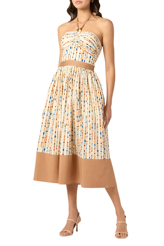 Serene Dress, Ivory Multi