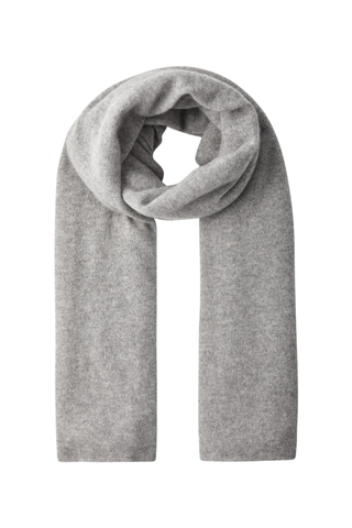 Cashmere Travel Wrap, Grey Heather
