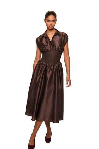 Trevy Dress, Brown
