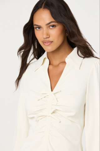 Simran Top, Cream