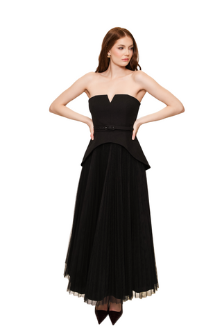Lilibet Gown, Black