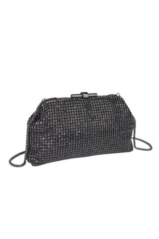 Delfina Evening Bag, Black
