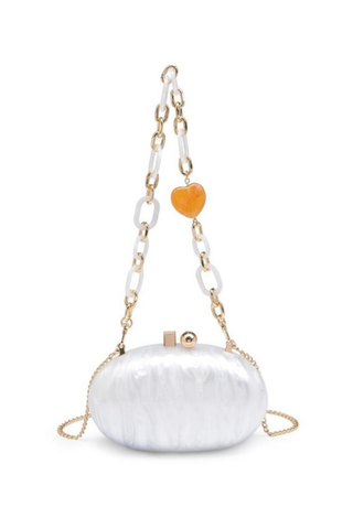 Tamberla Evening Bag, Ivory