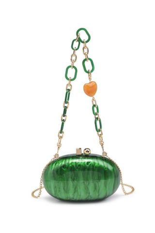 Tamberla Evening Bag, Emerald