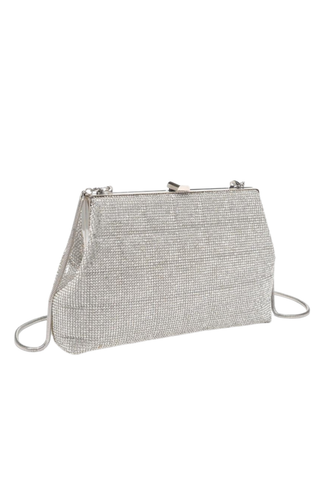 Karla Evening Bag, Silver
