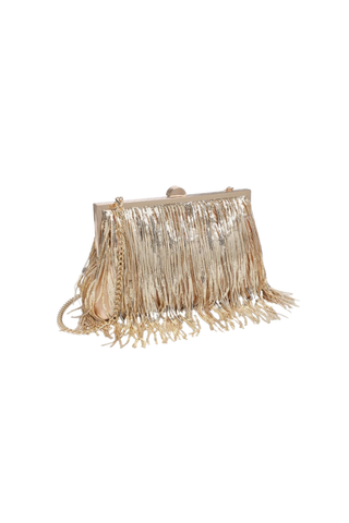 Celestia Evening Bag, Gold