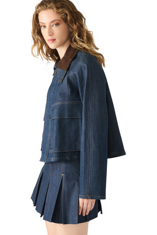 Justina Jacket, Deep Indigo