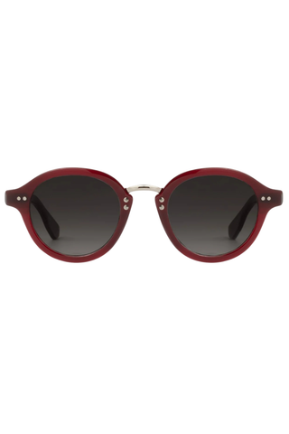 Ashton Sunglasses, Brandy Silver